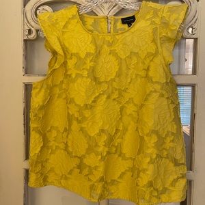 Who What Wear Golden Yellow top size M